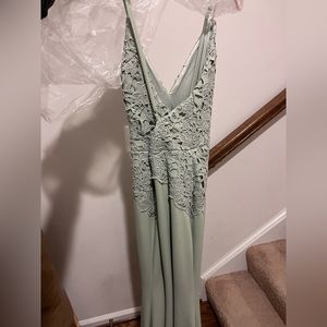 Sage Green Bridesmaid Dress